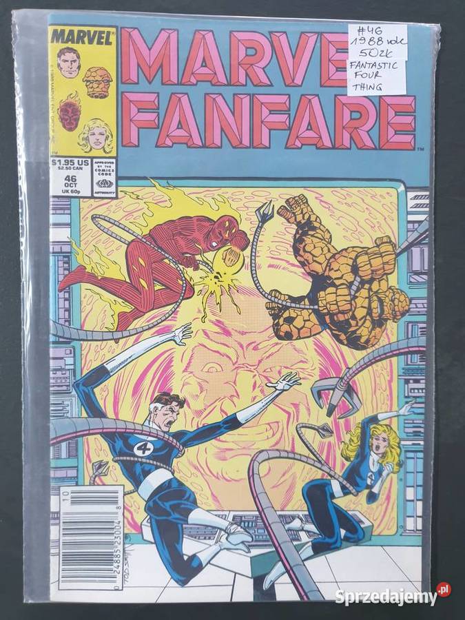 Marvel Fanfare zestaw 11 oryginalnych komiksów pomorskie Gdynia