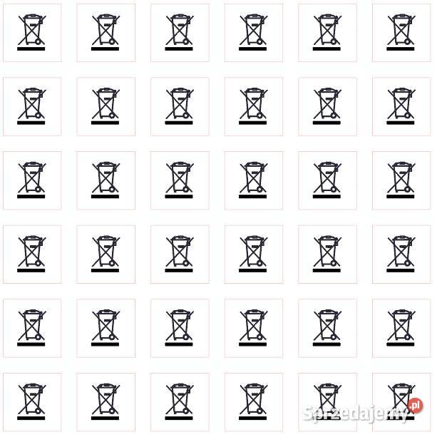 Naklejki przekreślony kosz elektrośmieci 63 małopolskie Kamionna