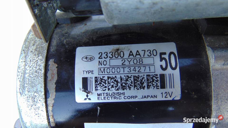 ROZRUSZNIK TOYOTA GT86 Układ elektryczny