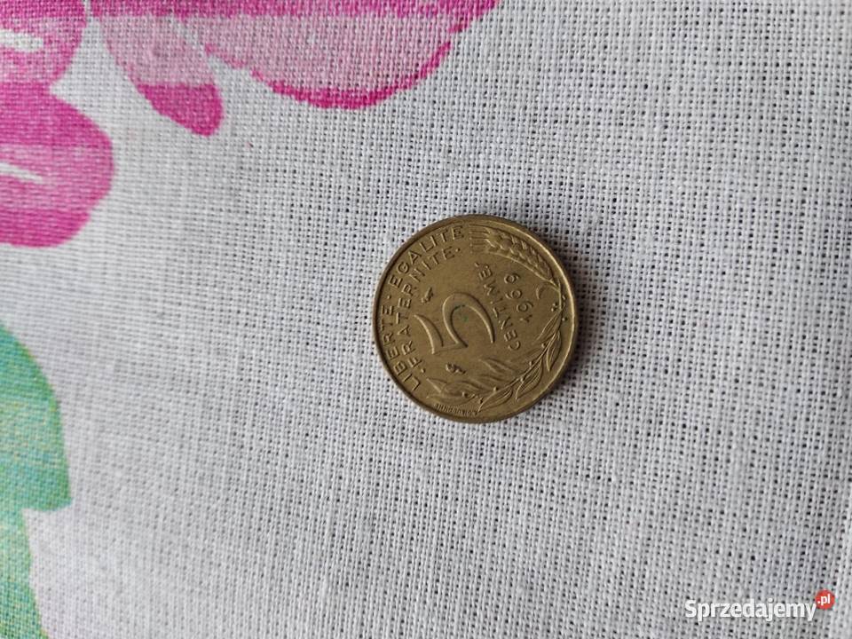 moneta francja 5 centymów Poznań