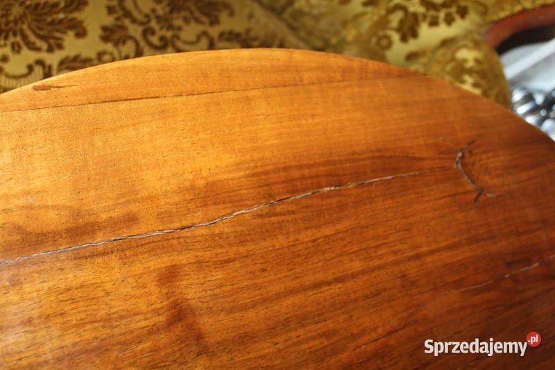 Owalny stolik z początku XX w 612 zachodniopomorskie Szczecin