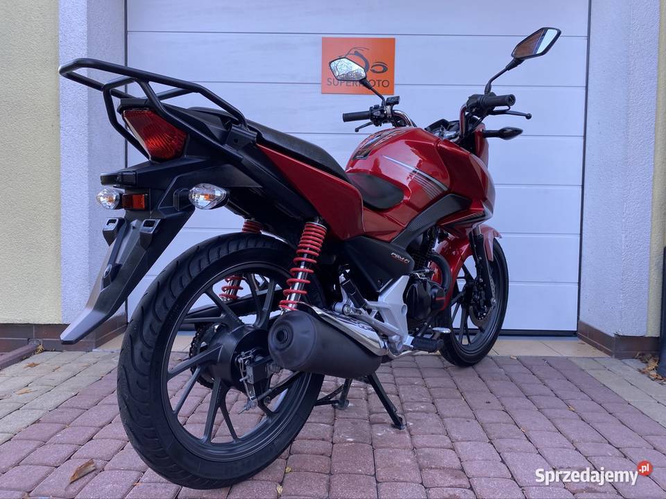 HONDA CB125 F KAT B A1 STWORZONY SUPER STAN metalic Kokoszkowy