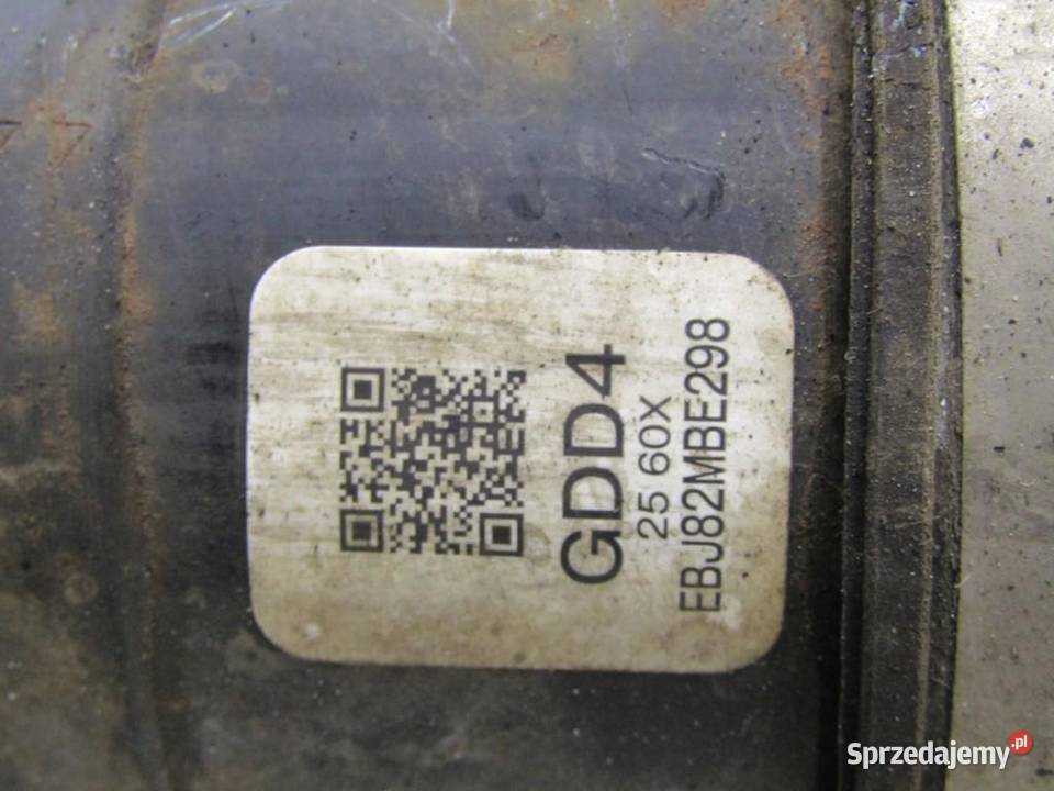 PÓŁOŚ LEWA KRÓTKA MANUAL MAZDA 2 DJ