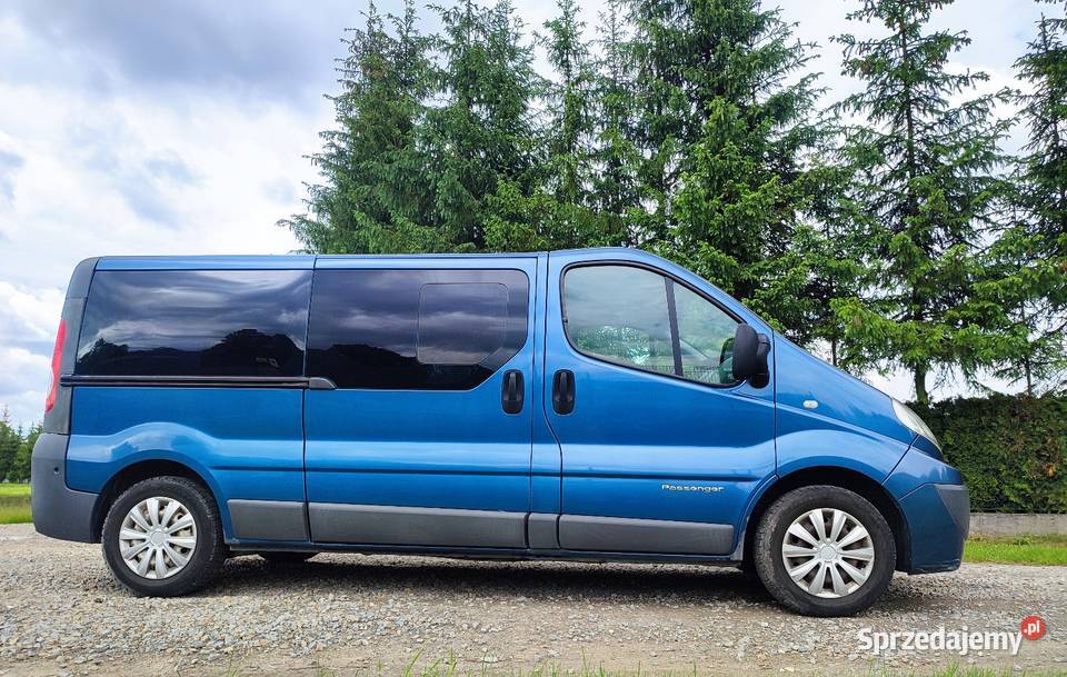 Renault Trafic 20 dCi 115 2009 9 osobowy 340 welurowa tapicerka podkarpackie Domaradz
