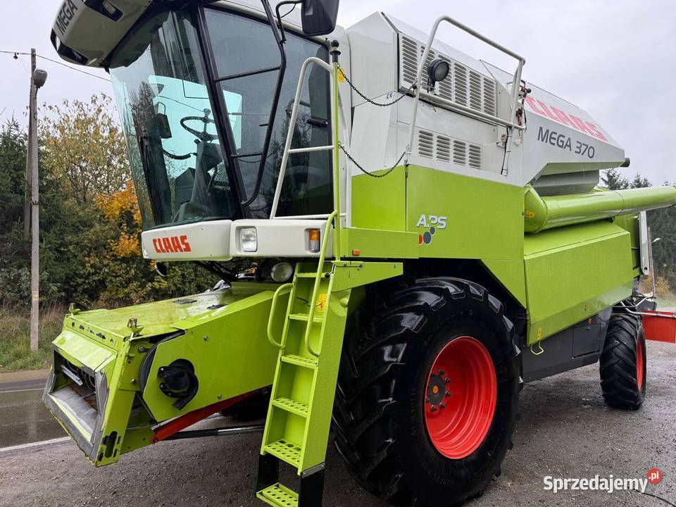 Kombajn zbożowy Claas Mega 370 pro 2007 heder 6m Nowa Ruda