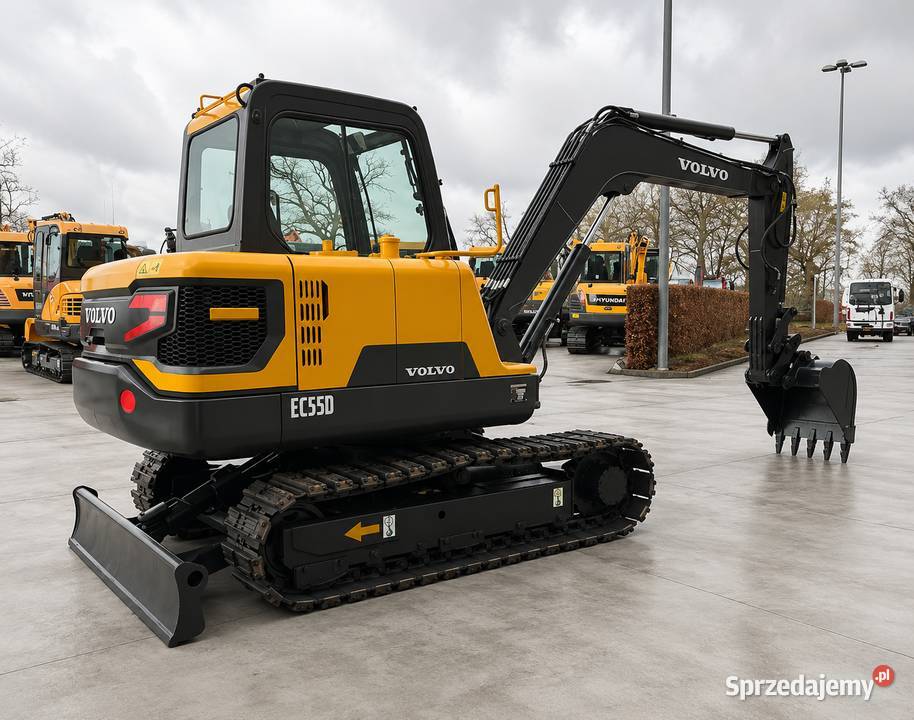 Volvo EC55D Klimatyzacja dolnośląskie Dobków sprzedam