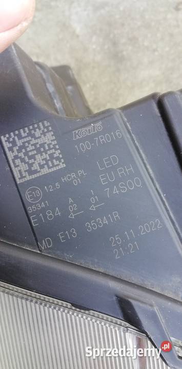 Suzuki Vitara III Lift Full Led Lampa Prawa Poświętne