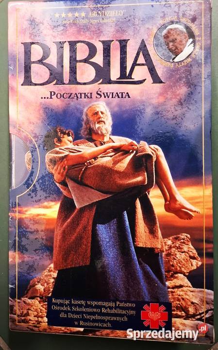 Film kpl 2 Kasety VHS Nowy Zafoliowany BIBLIA I Rzeszów sprzedam