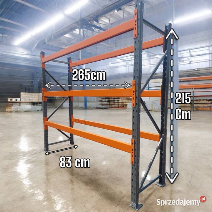 Regały magazynowe półkowe paletowe Wieluń