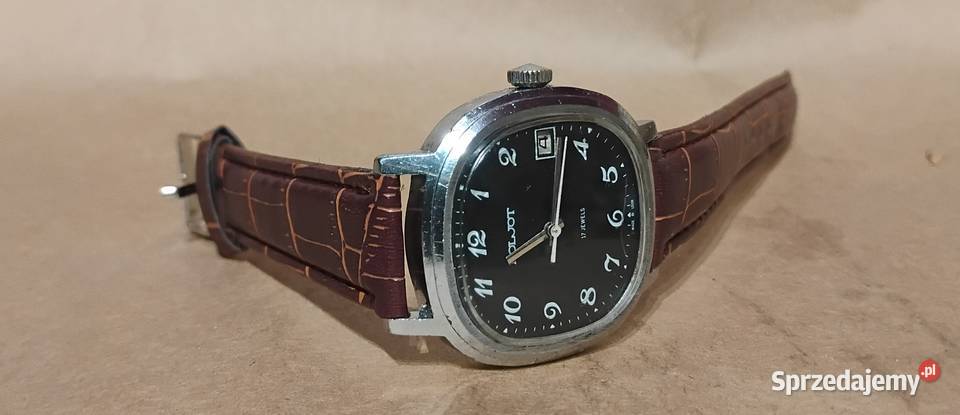 Zegarek Męski Poljot 17 JEWELS 26142H czarny
