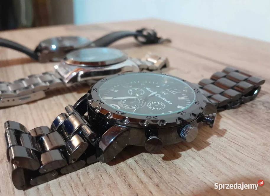 Zegarek męski Arnaud Constantin duża tarcza Męskie wielkopolskie Pobiedziska