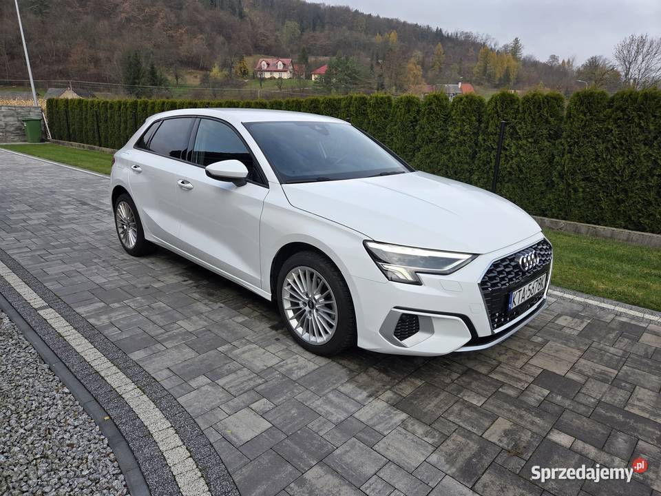 Audi A3 SPORTBACK 2022r 20 116 Zarejestrowany małopolskie Wojnicz