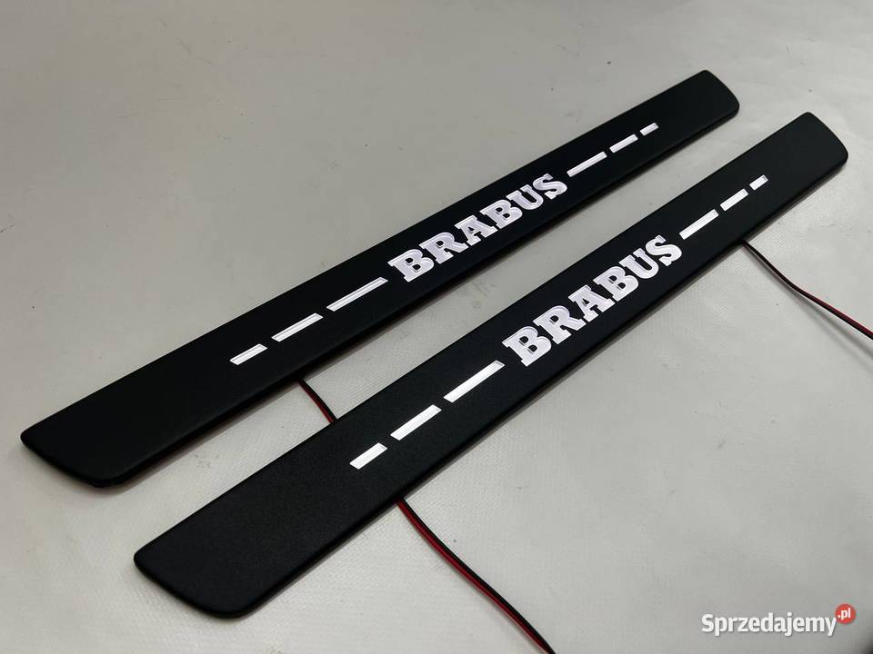 Nakladki na progi LED Smart 453 Brabus osobowe lubelskie Chełm