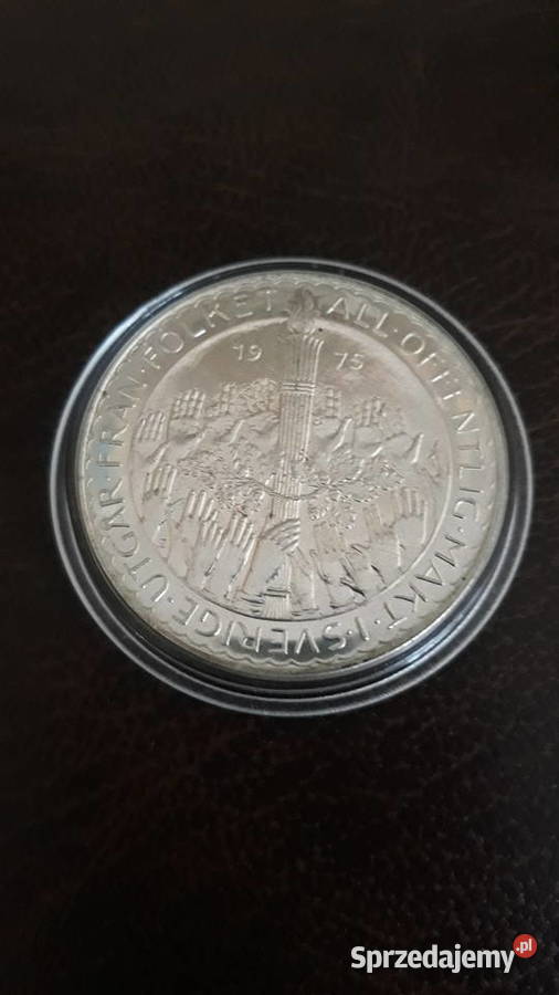 50 Koron 1975 Szwecja mennicza srebro wielkopolskie Konin