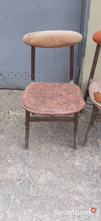 Krzesła prl Hałas Świdnica sprzedam