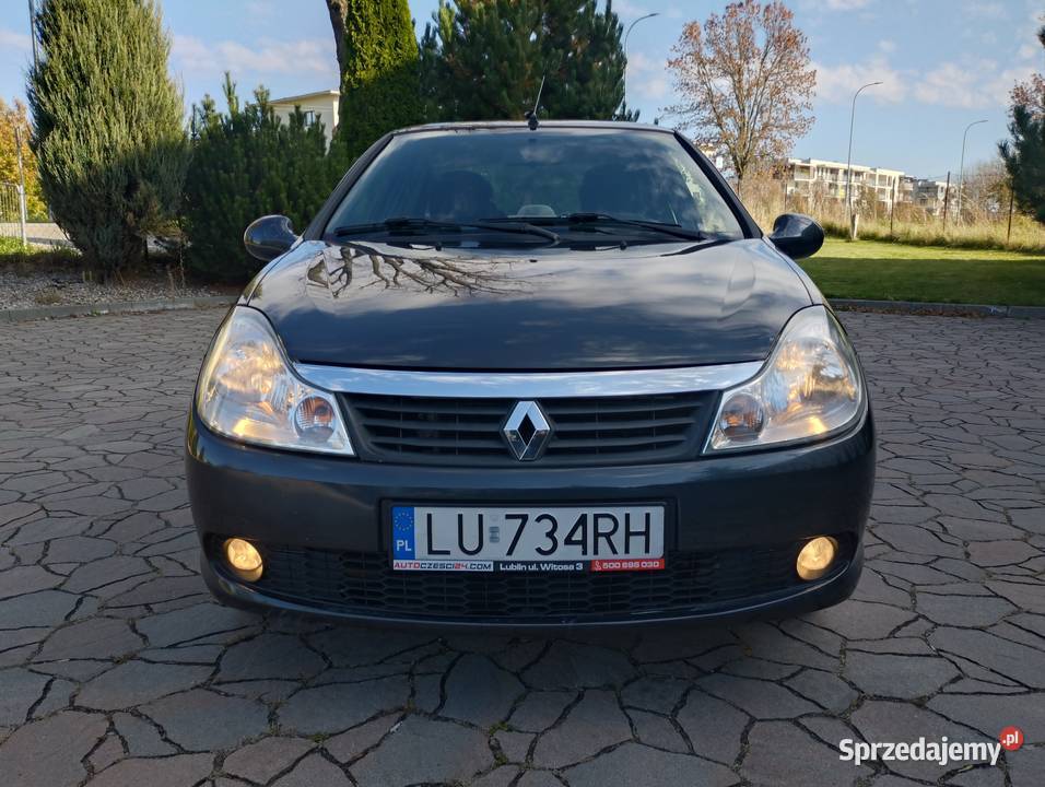 Renault Thalia 2012r LPG polski salon nieuszkodzony Lublin