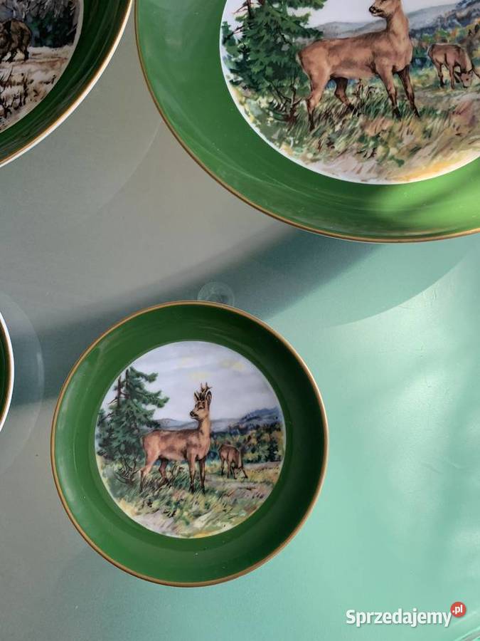 Talerze myśliwskie sprzedam