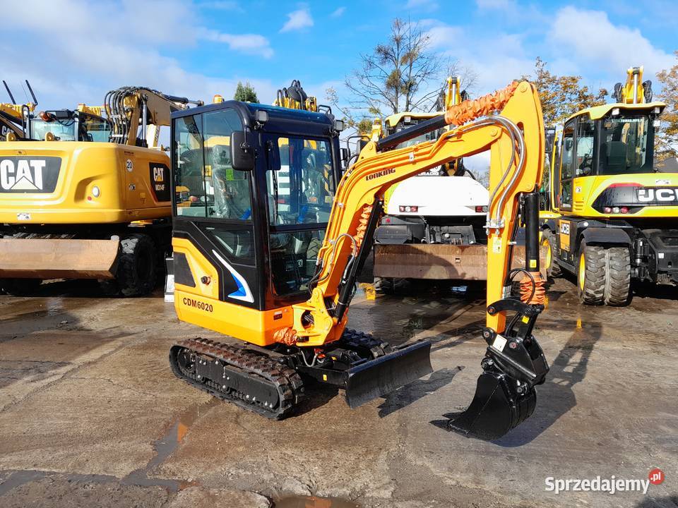 LONKING CDM6020 2 TONY MINIKOPARKA JCB CAT Krotoszyn