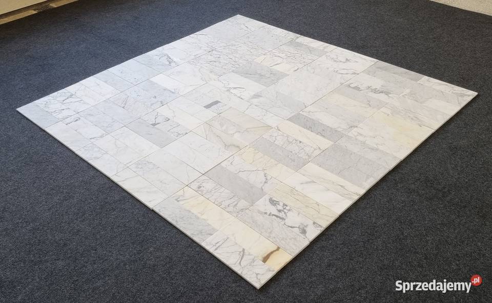 Mozaika marmurowa płytki marmurowe Bianco Bielawa
