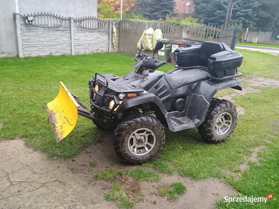 Quad Benyco 300 4x4 bez prawa rejestracji pług Benyco łódzkie Brzeziny