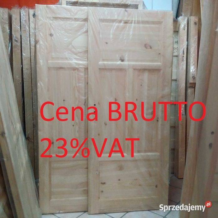 drzwi sosnowe drewniane lite Mocne Solidne Ręki łódzkie Łódź