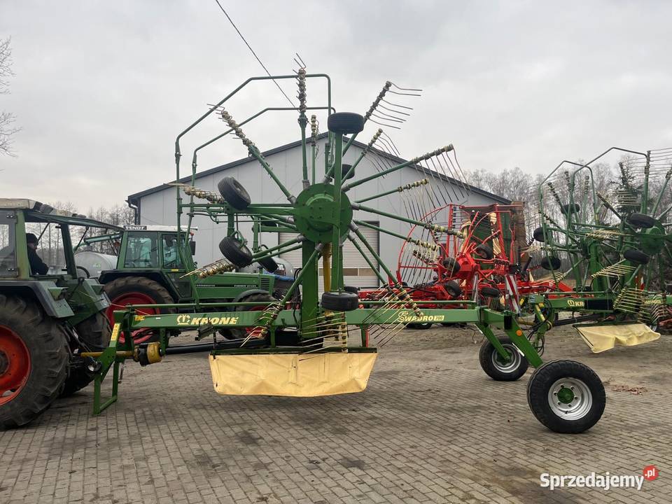 Zgrabiarka 2 karuzelowa Krone Swadro 700 Myszyniec