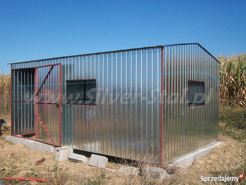 Garaż blaszany 3x4 ocynkowany garaż z Biała Podlaska