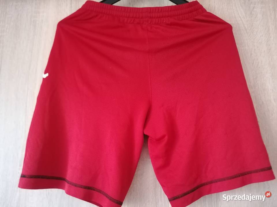 Spodenki krótkie Adidas czerwono czarneRozmiar Łódź sprzedam