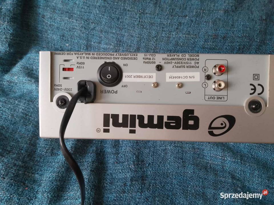 Odtwarzacz Cd DJ Gemini CDJ 15 CD-playery Legnica