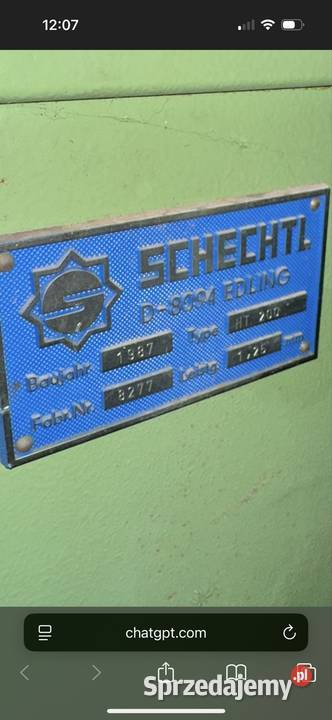 Gilotyna do blachy Produkcja mazowieckie Kajetany