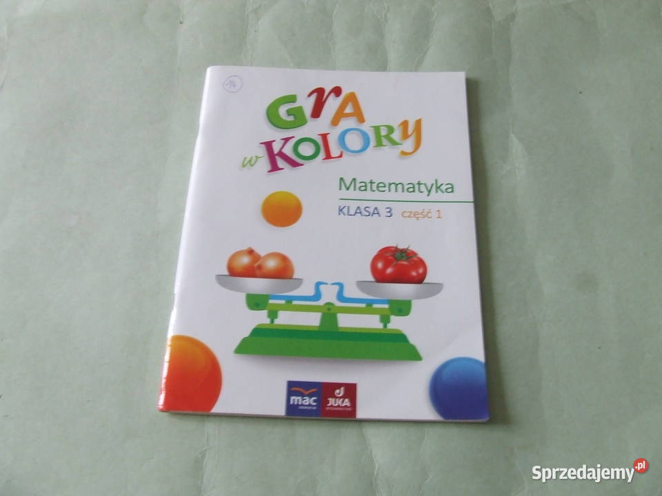 Gra W Kolory Klasa 3 ćwiczenia Część 1 Odpowiedzi sprzedajemy.pl