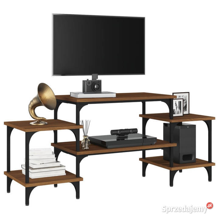 Szafka pod telewizor brązowy dąb 117x35x52 Warszawa