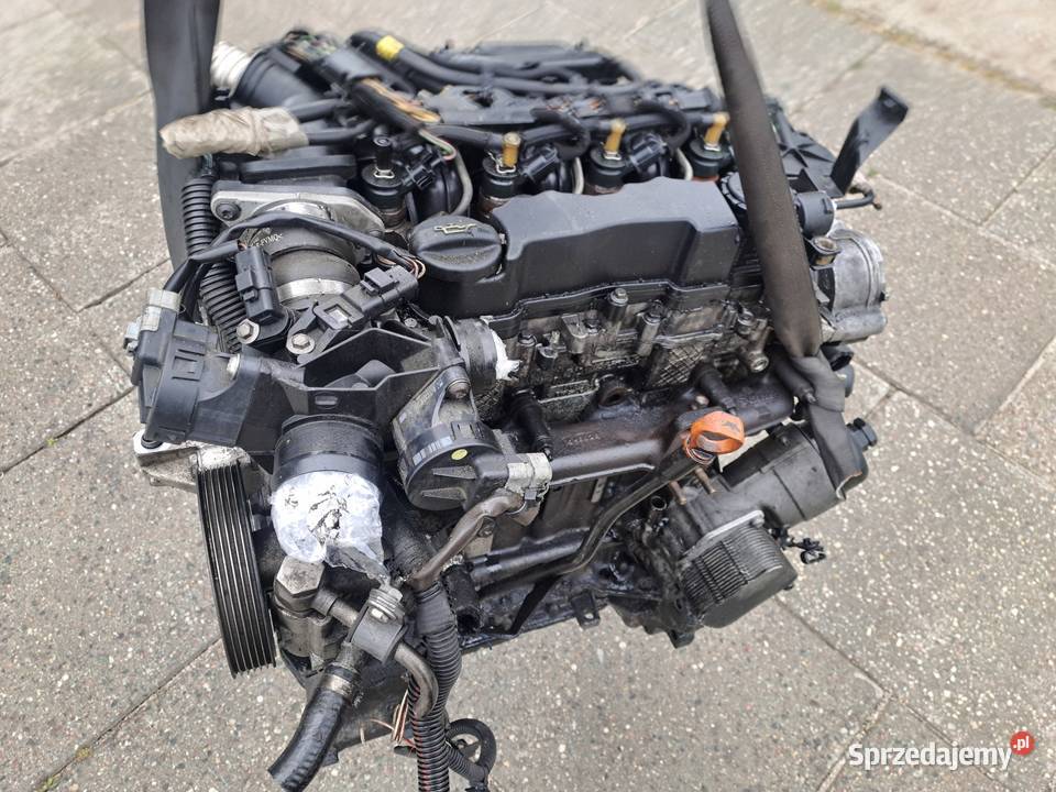 Citroen Peugeot 16 HDi 109 silnik kompletny kod śląskie Jastrzębie-Zdrój