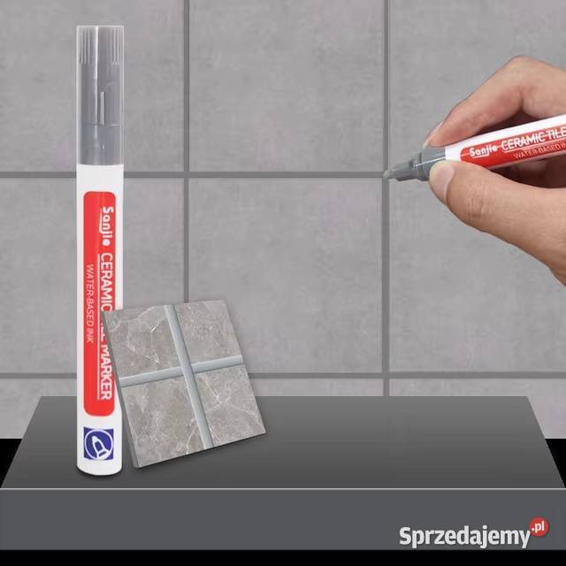 Ciemno szary marker do fug wodoodporny do Płock