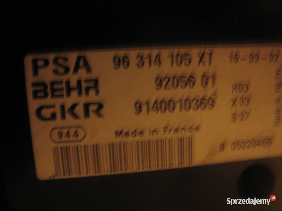 Panel sterowania nawiewów klimatyzacji automa Części samochodowe Kraków