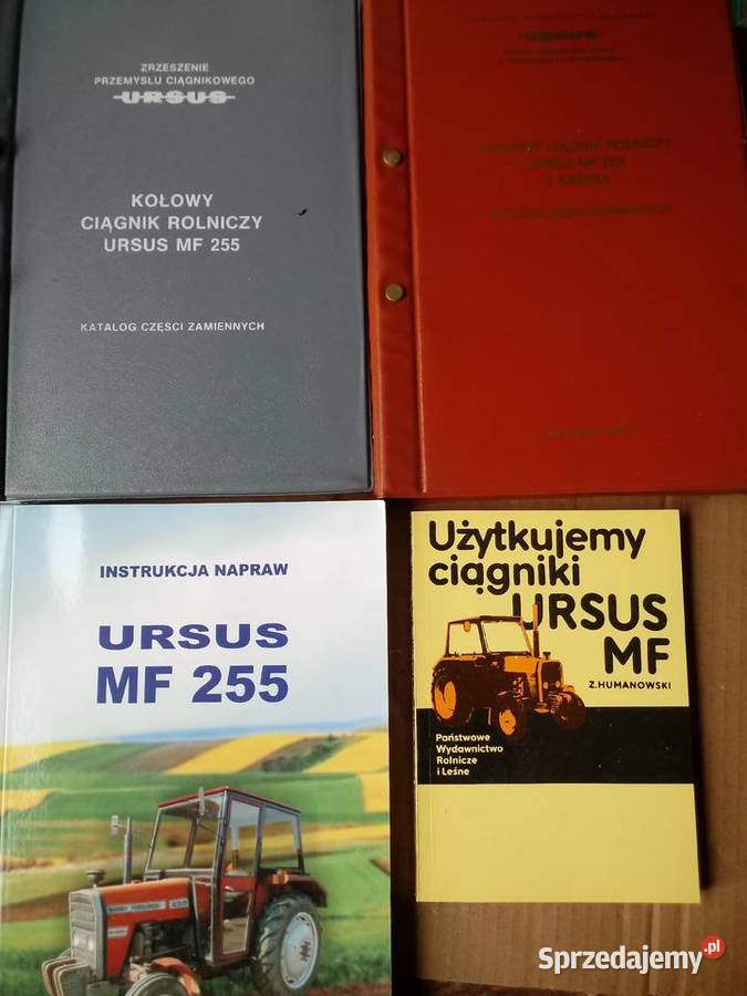 Katalog części zamiennych MF Massey Ferguson 255 mazowieckie