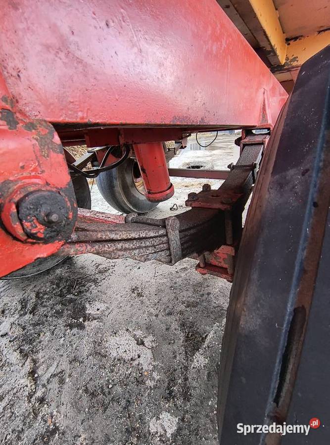 Sprzedam przyczepa skorupowa Miedema 10t nieuszkodzony