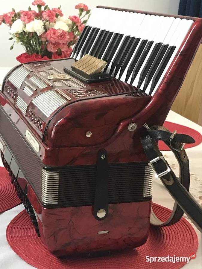 Akordeon Firotti Instrumenty klawiszowe i MIDI Kultura i Rozrywka Będzin