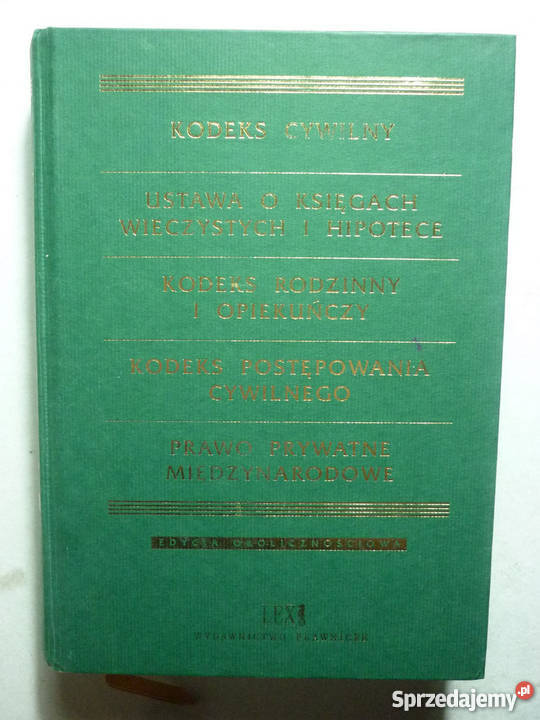 KODEKS CYWILNY USTAWA O KSIĘGACH WIECZYSTYCH Łódź