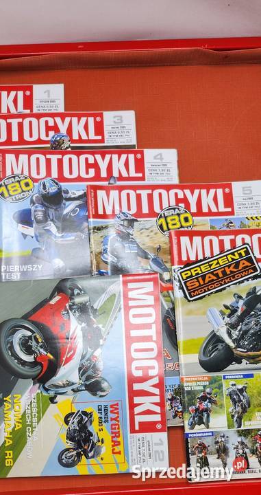 Czasopismo kolekcjonerskie motocykl 2005 Gliwice