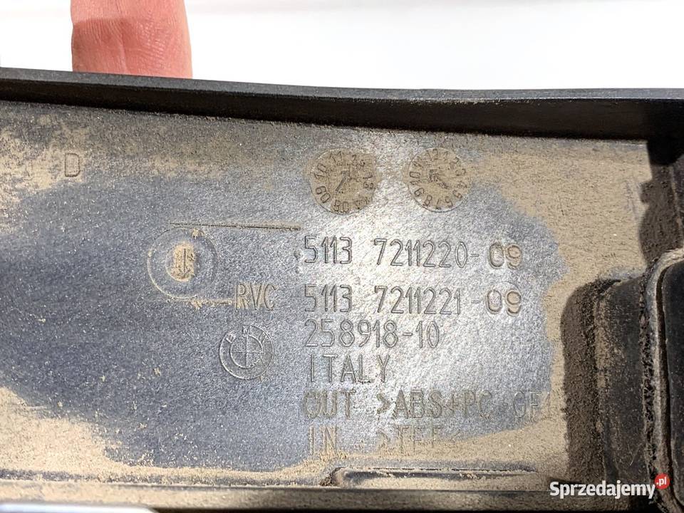 LISTWA KLAMKA KLAPY TYŁ BMW F07 7211167 osobowe podkarpackie