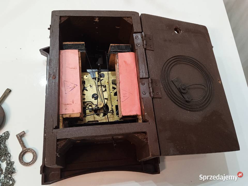 Zegar Majak z kukułką uszkodzony Andrychów