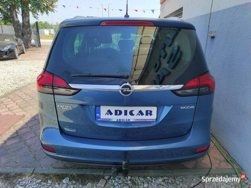 Opel Zafira 136 7Osób Tempomat półskóra przyciemniane szyby śląskie
