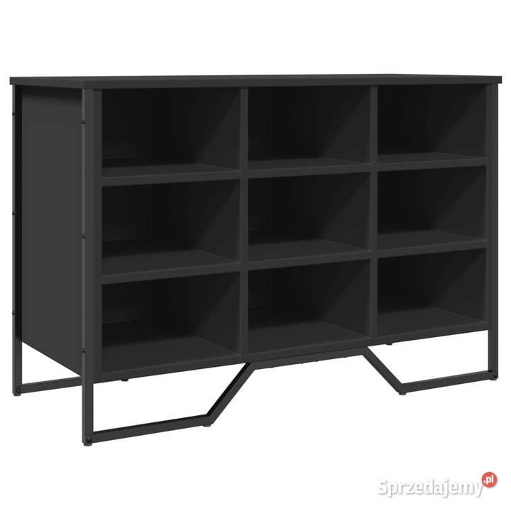 Szafka na buty czarna 90x38x615 materiał mazowieckie Warszawa