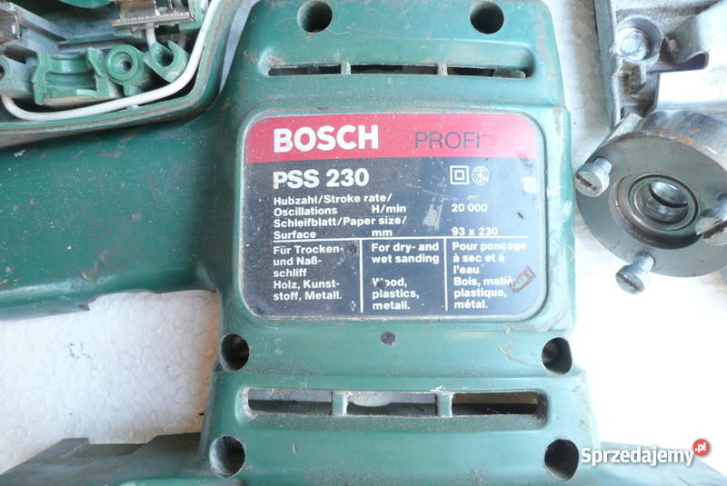 BOSCH PSS 230 na części Sochaczew sprzedam