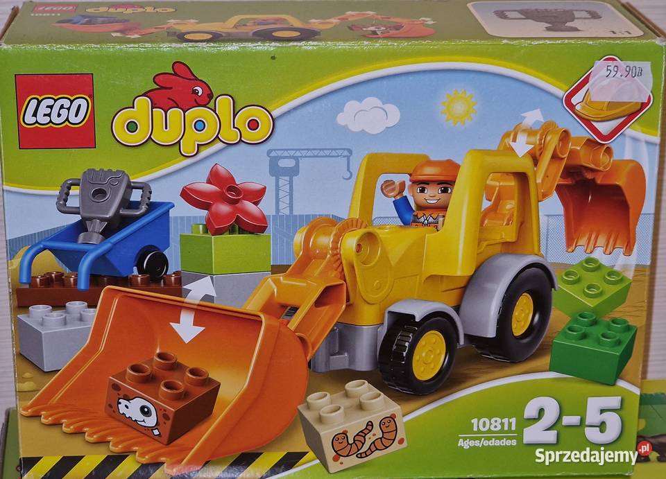 LEGO DUPLO 10811 Koparkoładowarka pudełko