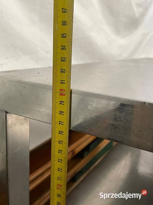 Trójpoziomowy stół ze stali nierdzewnej na Lublin