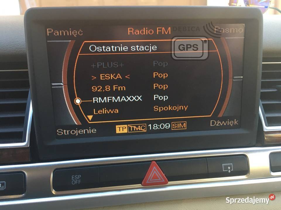 Audi Naprawa Bootloader MMI 2G 3 Polskie Menu A4 GPS i akcesoria Tarnów sprzedam