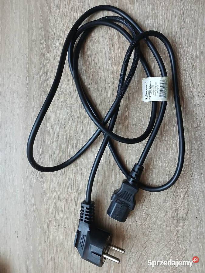 Kabel zasilający do komputera sprzedam
