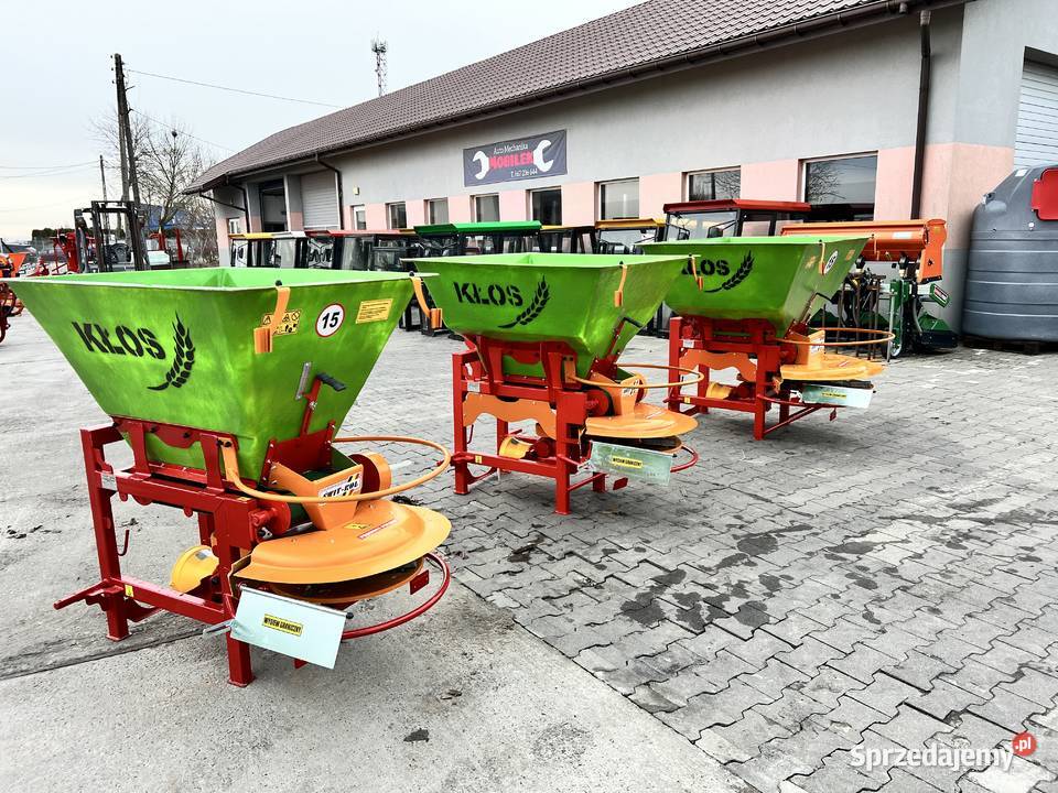 Rozsiewacz na taśmę 300 400 600 800 lejek KŁOS mazowieckie Lipsko sprzedam